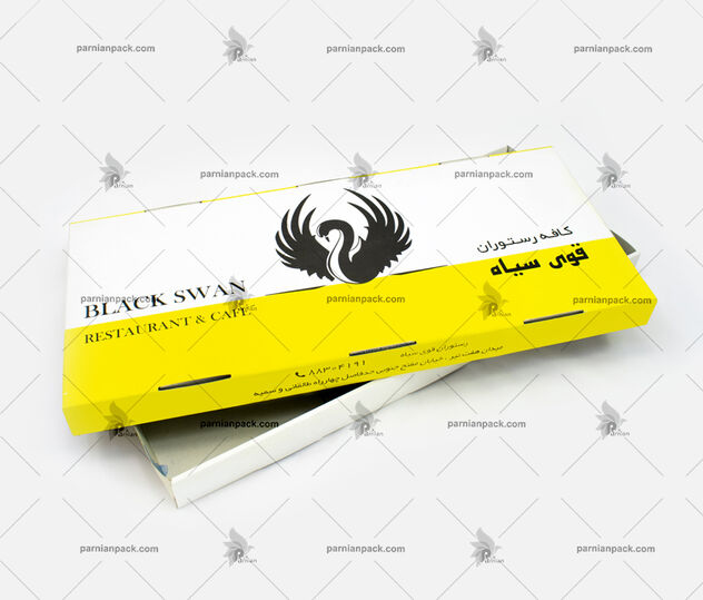 چاپ جعبه پیتزا دو تکه ۱
